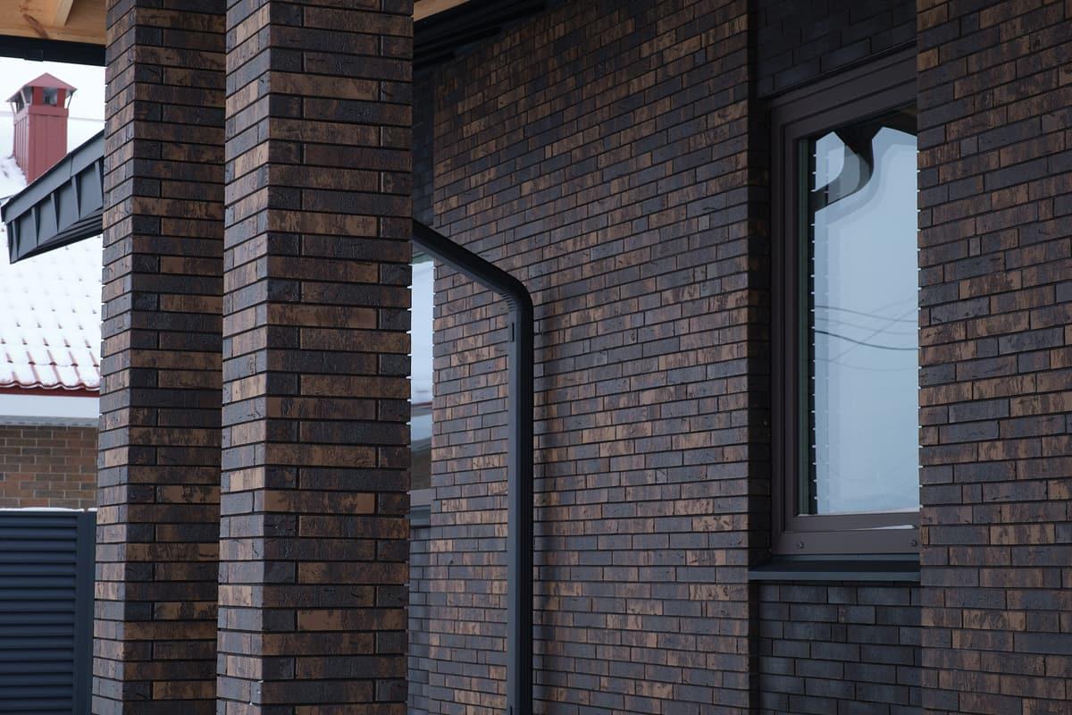 Клинкерный кирпич ModFormat Варберг, цвет Коричневый, фактурная — миниатюра 2